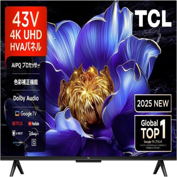 TCL 43V6C 4K UHD Smart Google TV