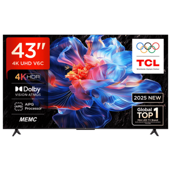 TCL 43S5K 43-Inch Full HD Smart TV – Google TV, HDR, Dolby Audio