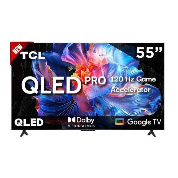 TCL 55C7K 55-Inch QLED 4K Smart TV – Google TV, Dolby Vision IQ, 120Hz