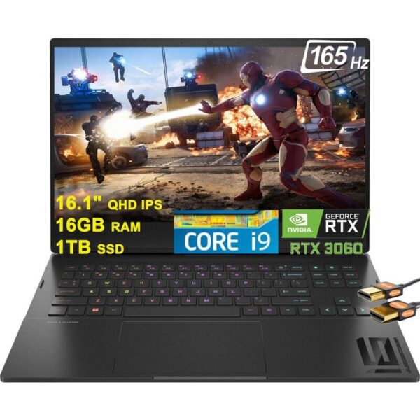 HP Omen 16 Gaming Laptop – Intel i9 14th Gen | 16GB RAM | 1TB SSD | 8GB NVIDIA GeForce RTX 5070