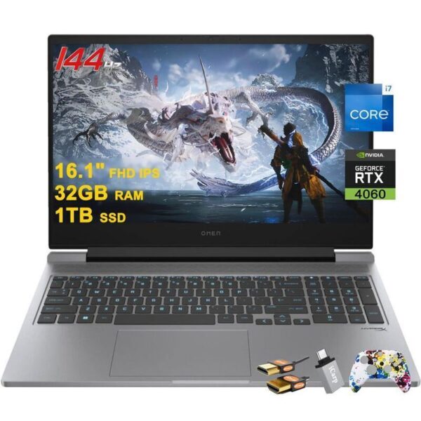 HP Victus 16 Gaming Laptop – Intel i7 13th Gen | 16GB RAM | 512GB SSD | 8GB NVIDIA GeForce RTX 4060