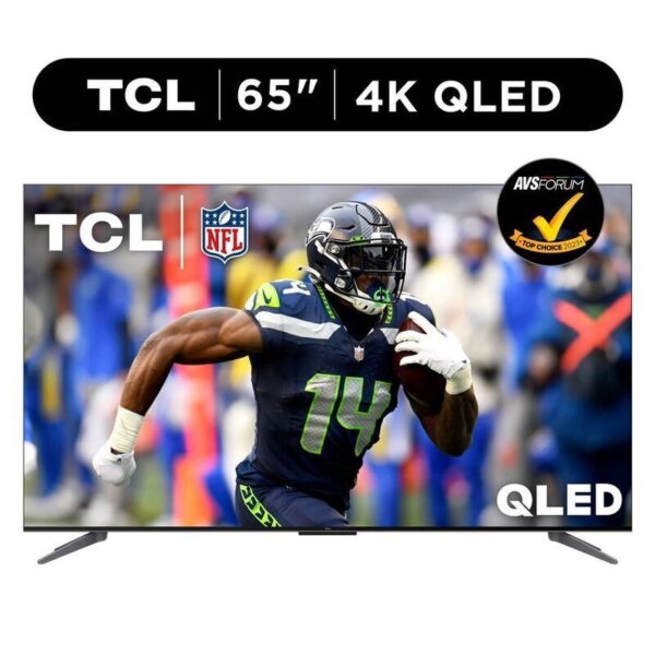 TCL 65C7K 65-Inch QLED 4K Smart TV – Google TV, Dolby Vision IQ, 120Hz