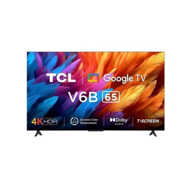 TCL 65V6C 65-Inch 4K HDR Smart TV – Google TV, Dolby Audio, Ultra HD